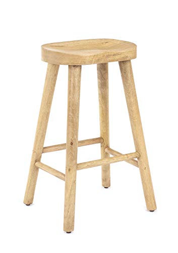 Elm home and garden 68cm Wooden Bar Stool Kitchen Pub Cafe Solid 1 Elm home and garden 68cm Wooden Bar Stool Kitchen Pub Cafe Solid