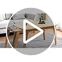 FUYUN Bamboo Nesting Coffee Table Set - Expandable and Stackable - Square with Round Corners - Ideal for Living Room, Office, Apartment 7 FUYUN Bamboo Nesting Coffee Table Set - Expandable and Stackable - Square with Round Corners - Ideal for Living Room, Office, Apartment - Image 7
