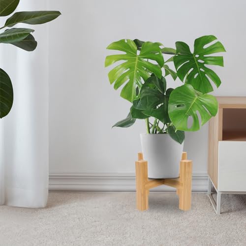 GHIBFBT Bamboo Plant Stand, 2PCS Fit for Stable Fits within 21cm in Diameter Plant Pots, Modern Simple Flowerpot Display Stand for Balcony, Living Room 6 GHIBFBT Bamboo Plant Stand, 2PCS Fit for Stable Fits within 21cm in Diameter Plant Pots, Modern Simple Flowerpot Display Stand for Balcony, Living Room - Image 6