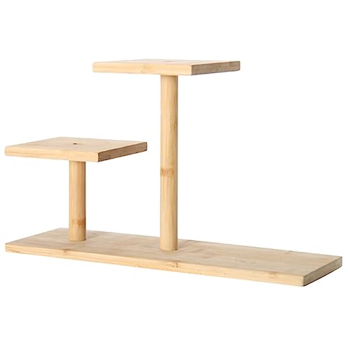 HOMSFOU 3-Tier Bamboo Plant Stand - Outdoor/Indoor Flower Pot Stand with Multi-Layer Shelves 1 HOMSFOU 3-Tier Bamboo Plant Stand - Outdoor/Indoor Flower Pot Stand with Multi-Layer Shelves
