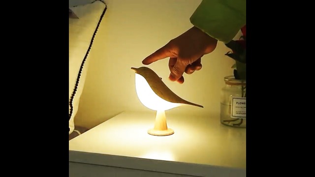 Haotao Touch Control Table Lamp, Night Light, Bedside Lamps Nightstand Lamps, 3-Way Dimmable Light with Bird Shape, USB Rechargeable, Portable Desk Lamp LED for Baby, Kids, Bedroom, Home, Office etc 7 Haotao Touch Control Table Lamp, Night Light, Bedside Lamps Nightstand Lamps, 3-Way Dimmable Light with Bird Shape, USB Rechargeable, Portable Desk Lamp LED for Baby, Kids, Bedroom, Home, Office etc - Image 7