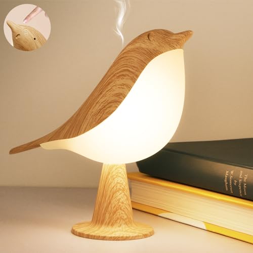 Haotao Touch Control Table Lamp, Night Light, Bedside Lamps Nightstand Lamps, 3-Way Dimmable Light with Bird Shape, USB Rechargeable, Portable Desk Lamp LED for Baby, Kids, Bedroom, Home, Office etc 1 Haotao Touch Control Table Lamp, Night Light, Bedside Lamps Nightstand Lamps, 3-Way Dimmable Light with Bird Shape, USB Rechargeable, Portable Desk Lamp LED for Baby, Kids, Bedroom, Home, Office etc
