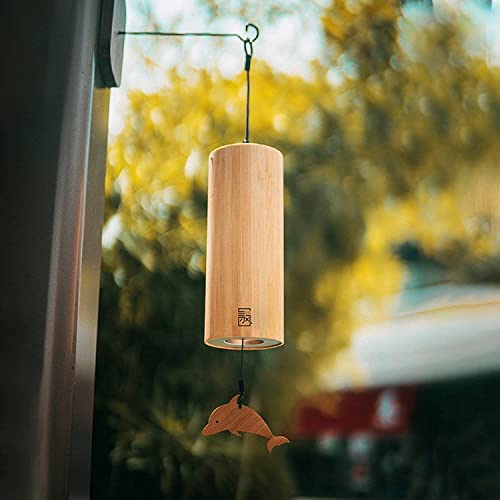 KYHK Wind chimes,Japanese style wind chime,Bamboo Wooden Wind Chime,Japanese Style Chord Wind Chimes,Classic Home Decoration for Patio, Porch, Garden, Backyard… 5 KYHK Wind chimes,Japanese style wind chime,Bamboo Wooden Wind Chime,Japanese Style Chord Wind Chimes,Classic Home Decoration for Patio, Porch, Garden, Backyard… - Image 5