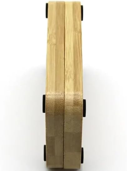 Kandid® Bamboo Soap Dish – Eco-Friendly Wooden Soap Holder for Bathroom & Kitchen – Handmade Natural Bamboo Drain Tray – Non-Slip, Water-Draining Rectangular Soap Dish – 11.5 cm × 8.5 cm × 2.2 cm 4 Kandid® Bamboo Soap Dish – Eco-Friendly Wooden Soap Holder for Bathroom & Kitchen – Handmade Natural Bamboo Drain Tray – Non-Slip, Water-Draining Rectangular Soap Dish – 11.5 cm × 8.5 cm × 2.2 cm - Image 4