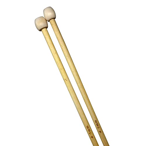 Knitting Needles Bamboo Single Point Eco Friendly Pair 25cm x 4.5mm 1 Knitting Needles Bamboo Single Point Eco Friendly Pair 25cm x 4.5mm