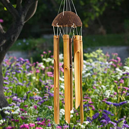 Laeto House And Home Wind Chime Windchime Outdoor Wooden Bamboo Chimes Garden For Perfect Memorial Gifts (Medium) 3 Laeto House And Home Wind Chime Windchime Outdoor Wooden Bamboo Chimes Garden For Perfect Memorial Gifts (Medium) - Image 3