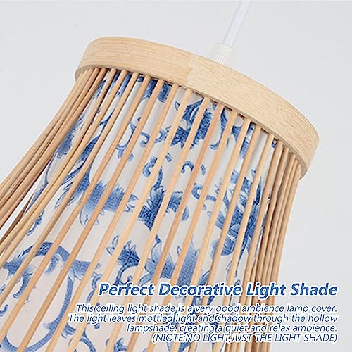 SMELEYOU Lamp Shades Ceiling, Light Shade, Bamboo Woven Lampshade 28 * 18cm Bamboo Pendant Light Shade Decorative Ceiling Light Shade for Home Restaurant Corridor Bar Coffee Decor 7 SMELEYOU Lamp Shades Ceiling, Light Shade, Bamboo Woven Lampshade 28 * 18cm Bamboo Pendant Light Shade Decorative Ceiling Light Shade for Home Restaurant Corridor Bar Coffee Decor - Image 7