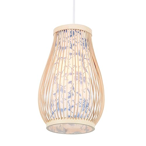 SMELEYOU Lamp Shades Ceiling, Light Shade, Bamboo Woven Lampshade 28 * 18cm Bamboo Pendant Light Shade Decorative Ceiling Light Shade for Home Restaurant Corridor Bar Coffee Decor 1 SMELEYOU Lamp Shades Ceiling, Light Shade, Bamboo Woven Lampshade 28 * 18cm Bamboo Pendant Light Shade Decorative Ceiling Light Shade for Home Restaurant Corridor Bar Coffee Decor