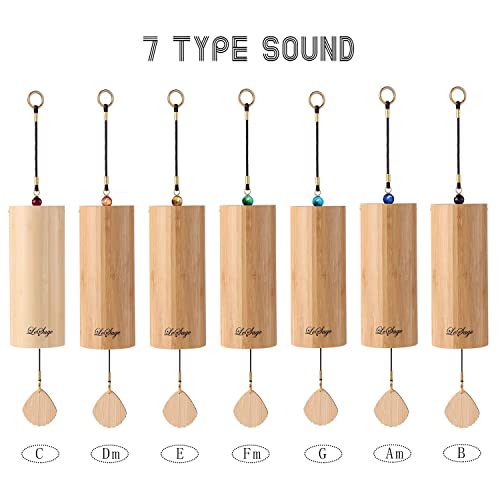 LeSage Chakra Chime Bamboo Wind Chimes Meditation Wind Bells for Sound Healing Chimes Yoga Zen Windchime C Chord Wind Chimes for Sound Therapy 7 LeSage Chakra Chime Bamboo Wind Chimes Meditation Wind Bells for Sound Healing Chimes Yoga Zen Windchime C Chord Wind Chimes for Sound Therapy - Image 7