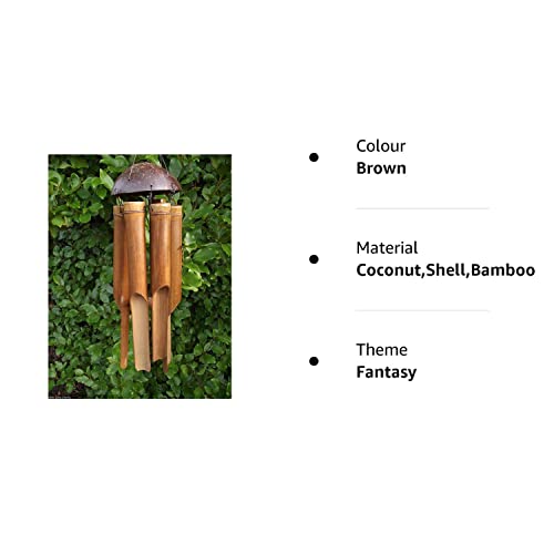 MEDIUM BAMBOO WINDCHIME/wind chime - Handmade in Bali - 45cm long - Fairtrade!! 2 MEDIUM BAMBOO WINDCHIME/wind chime - Handmade in Bali - 45cm long - Fairtrade!! - Image 2