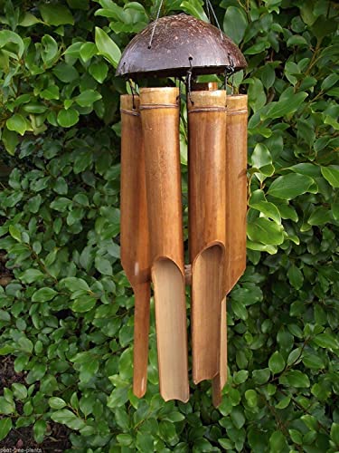 MEDIUM BAMBOO WINDCHIME/wind chime - Handmade in Bali - 45cm long - Fairtrade!! 1 MEDIUM BAMBOO WINDCHIME/wind chime - Handmade in Bali - 45cm long - Fairtrade!!