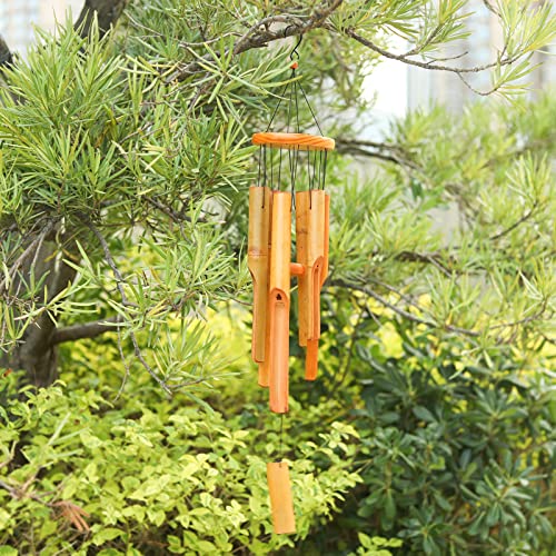 MUMTOP Bamboo Wind Chimes Outdoor Wooden Music Wind Chimes for Garden, Patio, Home or Outdoor Decor 4 MUMTOP Bamboo Wind Chimes Outdoor Wooden Music Wind Chimes for Garden, Patio, Home or Outdoor Decor - Image 4