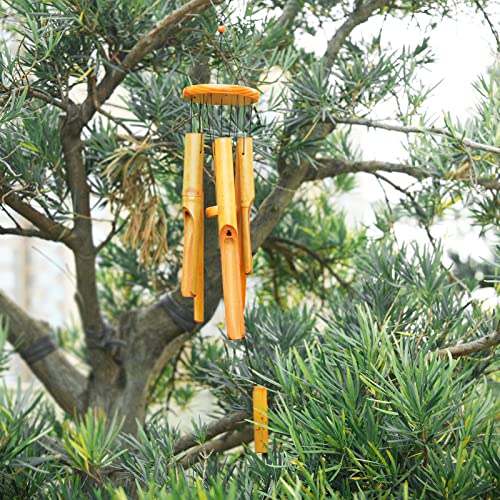MUMTOP Bamboo Wind Chimes Outdoor Wooden Music Wind Chimes for Garden, Patio, Home or Outdoor Decor 5 MUMTOP Bamboo Wind Chimes Outdoor Wooden Music Wind Chimes for Garden, Patio, Home or Outdoor Decor - Image 5