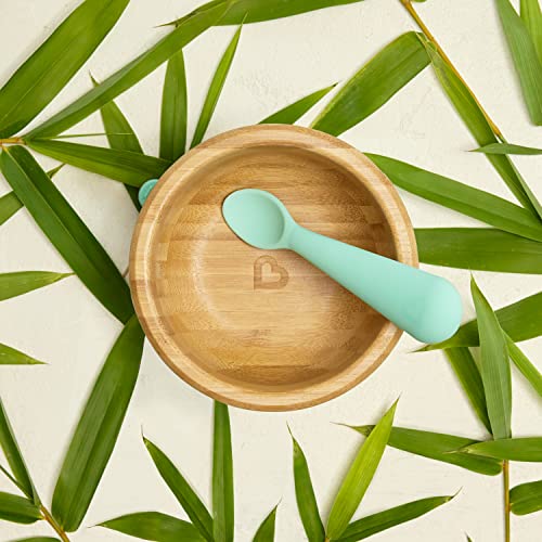 Munchkin Bambou Baby Bowl| Bamboo Bowl for Weaning| Baby Suction Bowl & Spoon Set| for Babies & Toddlers 6 Months & Over| BPA Free Weaning Set for Babies & Kids 7 Munchkin Bambou Baby Bowl| Bamboo Bowl for Weaning| Baby Suction Bowl & Spoon Set| for Babies & Toddlers 6 Months & Over| BPA Free Weaning Set for Babies & Kids - Image 7