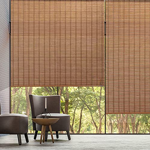 Natural Bamboo Roller Blinds,Retro Bamboo Blinds,Roman Blinds,Blackout Roller Blinds,Sun Shade Curtain,Anti-UV Dustproof Decorative Curtain,for Indoor/Outdoor/Garden,Customizable 4 Natural Bamboo Roller Blinds,Retro Bamboo Blinds,Roman Blinds,Blackout Roller Blinds,Sun Shade Curtain,Anti-UV Dustproof Decorative Curtain,for Indoor/Outdoor/Garden,Customizable - Image 4