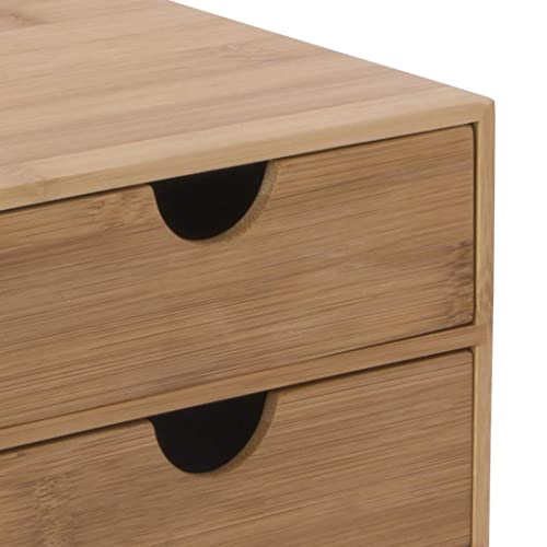 OSCO Bamboo 3 Drawer Chest, BAM-3DC 6 OSCO Bamboo 3 Drawer Chest, BAM-3DC - Image 6