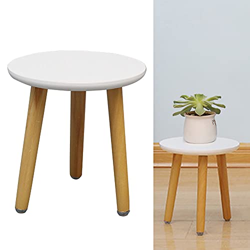 8.6" Mid Century Plant Stand Wood Indoor Plant Stand Small Round Side Table Modern Tall Plant Stand Bamboo Plant Display Rack Rustic Decor for Indoor and Outdoor House 5 8.6" Mid Century Plant Stand Wood Indoor Plant Stand Small Round Side Table Modern Tall Plant Stand Bamboo Plant Display Rack Rustic Decor for Indoor and Outdoor House - Image 5