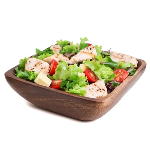 Premier Housewares Small Dark Brown Wooden Fruit Bowl Salad Bowl Serving Bowl Large Bowl Bamboo Fruit Bowl Salad Bowl & Servers 5 cm x 15 cm x 15 cm 1 Premier Housewares Small Dark Brown Wooden Fruit Bowl Salad Bowl Serving Bowl Large Bowl Bamboo Fruit Bowl Salad Bowl & Servers 5 cm x 15 cm x 15 cm