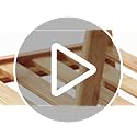 Relaxdays Bamboo Free-Standing Mirror, Swivel-Mounted, Bedroom Mirror with Drawer, HWD: 160x40x36 cm, Natural 7 Relaxdays Bamboo Free-Standing Mirror, Swivel-Mounted, Bedroom Mirror with Drawer, HWD: 160x40x36 cm, Natural - Image 7