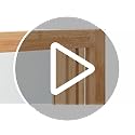 Relaxdays Bathroom Mirror with Shelf, Bamboo & MDF, Rectangular, HxWxD 56.5 x 54 x 10 cm, Wall Mounting, Natural/White 7 Relaxdays Bathroom Mirror with Shelf, Bamboo & MDF, Rectangular, HxWxD 56.5 x 54 x 10 cm, Wall Mounting, Natural/White - Image 7