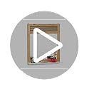 Relaxdays Wall-Mount Bathroom Shelf, Ornate Vanity Mirror, Bamboo, Hanging, HWD: 61 x 53 x 15 cm, Natural-White 7 Relaxdays Wall-Mount Bathroom Shelf, Ornate Vanity Mirror, Bamboo, Hanging, HWD: 61 x 53 x 15 cm, Natural-White - Image 7