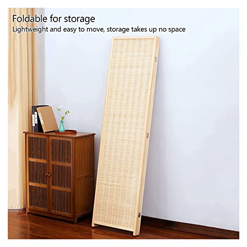 Room Divider Bamboo Room Divider,Freestanding Privacy Screen,Folding Screen Room Dividers Portable Partitions For Office Studying Conference Room Divider Screens (Wood Colour 2X1.5M(0.5M)) 5 Room Divider Bamboo Room Divider,Freestanding Privacy Screen,Folding Screen Room Dividers Portable Partitions For Office Studying Conference Room Divider Screens (Wood Colour 2X1.5M(0.5M)) - Image 5