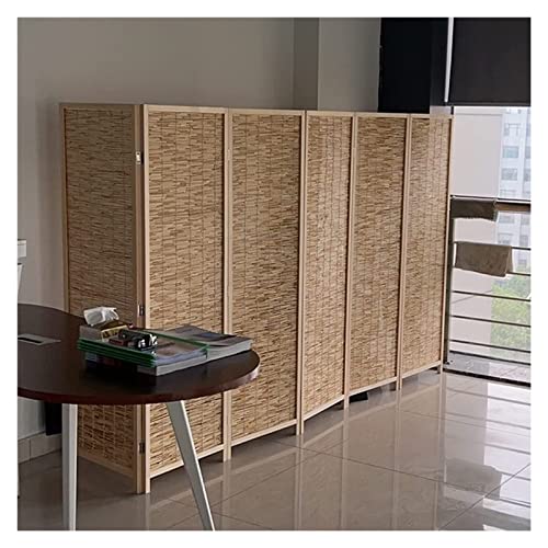 Room Divider Folding Room Divider,Room Divider Screen Privacy Panel Bamboo Wall Privacy Screen Protector For Home Living Room (Brown 160x150cm) 2 Room Divider Folding Room Divider,Room Divider Screen Privacy Panel Bamboo Wall Privacy Screen Protector For Home Living Room (Brown 160x150cm) - Image 2