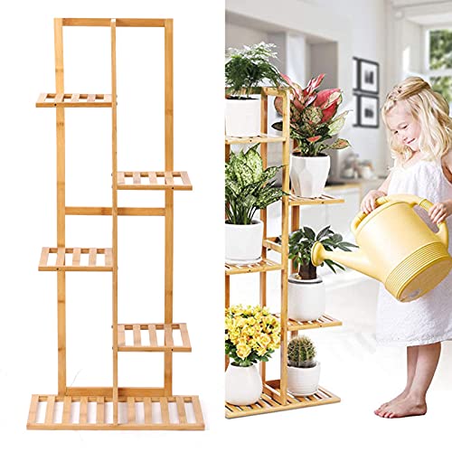 Shoze Bamboo Plant Stand 5 Tiers 6 Potted plant stands indoor Storage corner shelf unit Tall plant stand Water-Proof Standing Shelf for Indoor Outdoor Plants Patio Balcony Yard Garden Living Room 7 Shoze Bamboo Plant Stand 5 Tiers 6 Potted plant stands indoor Storage corner shelf unit Tall plant stand Water-Proof Standing Shelf for Indoor Outdoor Plants Patio Balcony Yard Garden Living Room - Image 7