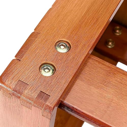 Small Bamboo Step Stool, Wooden Bedside Stepstools for High Beds, Portable Small Foot Rest Stool with Storage Shelf for Home/Bedside/Bathroom/Kitchen/Camping (26.5cm) 4 Small Bamboo Step Stool, Wooden Bedside Stepstools for High Beds, Portable Small Foot Rest Stool with Storage Shelf for Home/Bedside/Bathroom/Kitchen/Camping (26.5cm) - Image 4