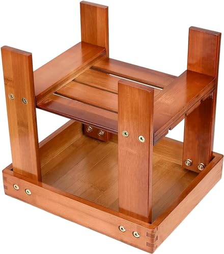 Small Bamboo Step Stool, Wooden Bedside Stepstools for High Beds, Portable Small Foot Rest Stool with Storage Shelf for Home/Bedside/Bathroom/Kitchen/Camping (26.5cm) 5 Small Bamboo Step Stool, Wooden Bedside Stepstools for High Beds, Portable Small Foot Rest Stool with Storage Shelf for Home/Bedside/Bathroom/Kitchen/Camping (26.5cm) - Image 5