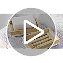 UVIVIU Plastic Soap Dish, Soap Holder, Soap Dishes for Bathroom with Drainage, Soap Dish for Shower Kitchen Counter,Wooden Pattern Color 7 UVIVIU Plastic Soap Dish, Soap Holder, Soap Dishes for Bathroom with Drainage, Soap Dish for Shower Kitchen Counter,Wooden Pattern Color - Image 7