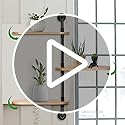 Whchiy Rotating Window Plant Shelves Indoor 3-Tier Wooden Plant Stand Window Shelf for Plants Wall Plant Holder for Plant Lovers for Living rooms, Bedrooms,Balcony 7 Whchiy Rotating Window Plant Shelves Indoor 3-Tier Wooden Plant Stand Window Shelf for Plants Wall Plant Holder for Plant Lovers for Living rooms, Bedrooms,Balcony - Image 7
