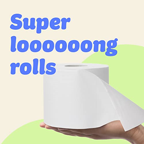 Who Gives A Crap – 100% Recycled, Twice as Long, Enviromentally Friendly and SustainableToilet Roll, Box of 6 (3-Ply, 360 Sheets) - Soft, Strong, Sustainable, Biodegradable & Plastic-Free 3 Who Gives A Crap – 100% Recycled, Twice as Long, Enviromentally Friendly and SustainableToilet Roll, Box of 6 (3-Ply, 360 Sheets) - Soft, Strong, Sustainable, Biodegradable & Plastic-Free - Image 3