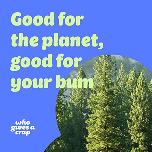 Who Gives A Crap – 100% Recycled, Twice as Long, Enviromentally Friendly and SustainableToilet Roll, Box of 6 (3-Ply, 360 Sheets) - Soft, Strong, Sustainable, Biodegradable & Plastic-Free 5 Who Gives A Crap – 100% Recycled, Twice as Long, Enviromentally Friendly and SustainableToilet Roll, Box of 6 (3-Ply, 360 Sheets) - Soft, Strong, Sustainable, Biodegradable & Plastic-Free - Image 5