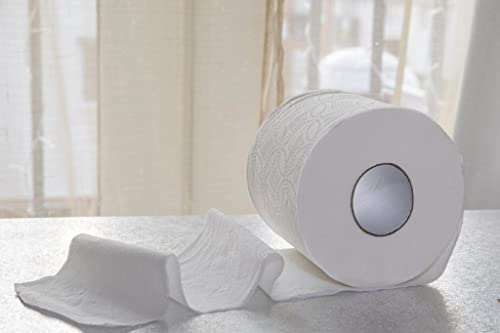 Woody 24-Pack Bamboo Toilet Rolls – 300 Sheets Loo Rolls eco-Friendly 3-ply Tissue Paper; Soft and Strong Premium Bulk Buy Tissue for Toilets (24 Count (Pack of 1)) 3 Woody 24-Pack Bamboo Toilet Rolls – 300 Sheets Loo Rolls eco-Friendly 3-ply Tissue Paper; Soft and Strong Premium Bulk Buy Tissue for Toilets (24 Count (Pack of 1)) - Image 3