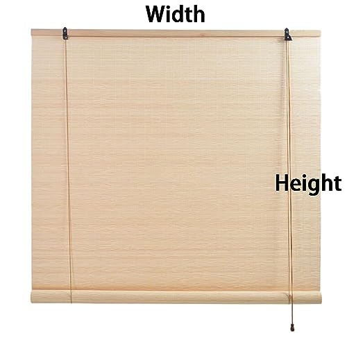 XiuXiu bamboo blinds bamboo shades roman bamboo curtains roller shades for interior windows Roll Up blinds Indoor Outdoor Patio A 81W x 122H cm 4 XiuXiu bamboo blinds bamboo shades roman bamboo curtains roller shades for interior windows Roll Up blinds Indoor Outdoor Patio A 81W x 122H cm - Image 4