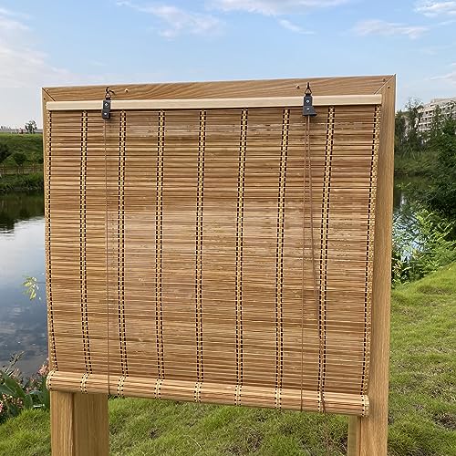 XiuXiu bamboo blinds bamboo shades roman bamboo curtains roller shades for interior windows Roll Up blinds Indoor Outdoor Patio A 81W x 122H cm 1 XiuXiu bamboo blinds bamboo shades roman bamboo curtains roller shades for interior windows Roll Up blinds Indoor Outdoor Patio A 81W x 122H cm