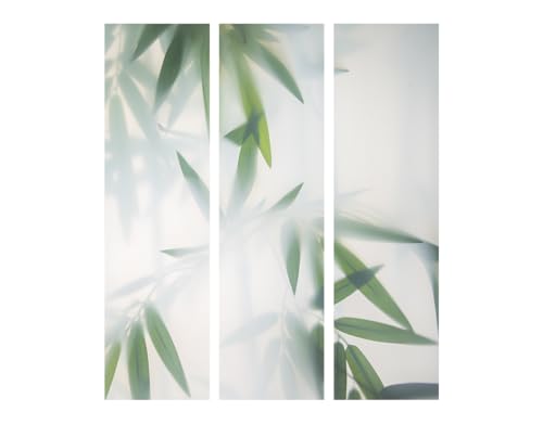 murando Room divider green bamboo nature zen spa 135x171cm / 54"x68" 3 pieces Non-Woven Canvas Single-Sided Folding Screen Privacy wood pattern design hand made Home office Japan b-B-0591-z-b 6 murando Room divider green bamboo nature zen spa 135x171cm / 54"x68" 3 pieces Non-Woven Canvas Single-Sided Folding Screen Privacy wood pattern design hand made Home office Japan b-B-0591-z-b - Image 6
