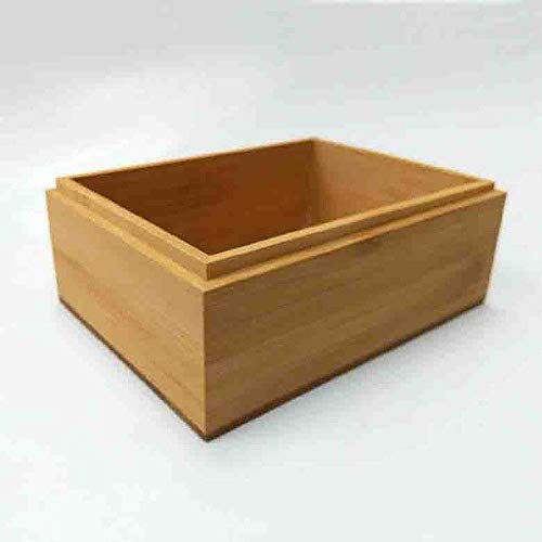 Zhou Bamboo Storage Box with Cover - Natural, Unpainted, Wooden Gift Box - 6.3x4.72x2.76 Inch 7 Zhou Bamboo Storage Box with Cover - Natural, Unpainted, Wooden Gift Box - 6.3x4.72x2.76 Inch - Image 7
