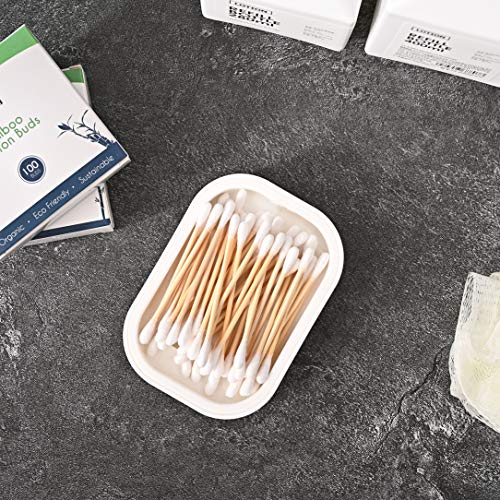 600 Premium Bamboo Cotton Buds, 100% Biodegradable and Plastic Free Ear Buds Cotton, Great Alternative to Plastic Cotton Buds, Swabs and Earbuds (600 Count) 5 600 Premium Bamboo Cotton Buds, 100% Biodegradable and Plastic Free Ear Buds Cotton, Great Alternative to Plastic Cotton Buds, Swabs and Earbuds (600 Count) - Image 5