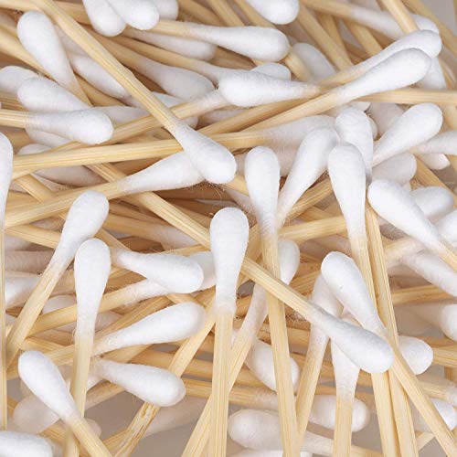 600 Premium Cotton Buds | 100% Biodegradable and Plastic Free Ear Buds Cotton | Plastic Free Cotton Buds Q Tips Swabs Earbuds for Cleaning Ear, Makeup - 2 X 300 Earbuds 4 600 Premium Cotton Buds | 100% Biodegradable and Plastic Free Ear Buds Cotton | Plastic Free Cotton Buds Q Tips Swabs Earbuds for Cleaning Ear, Makeup - 2 X 300 Earbuds - Image 4