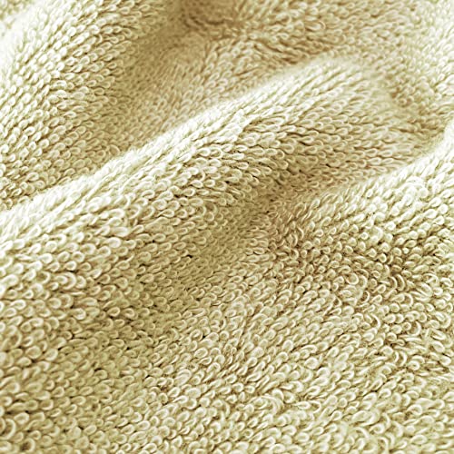 Allure Pack of 2 Bamboo Hand Towels 50 x 90cm – Luxury Super Soft Hypo-Allergenic Plush 550GSM Pair of Hand Towels (Sand) 3 Allure Pack of 2 Bamboo Hand Towels 50 x 90cm – Luxury Super Soft Hypo-Allergenic Plush 550GSM Pair of Hand Towels (Sand) - Image 3