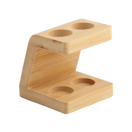 Bamboo Toothbrush Holder, Eco-friendly Bamboo Electric Toothbrush Head Holder Caddy Electric Toothbrush Holder for Bathroom, Toothbrush Organiser Bathroom Accessories(size:2 slots) 2 Bamboo Toothbrush Holder, Eco-friendly Bamboo Electric Toothbrush Head Holder Caddy Electric Toothbrush Holder for Bathroom, Toothbrush Organiser Bathroom Accessories(size:2 slots) - Image 2