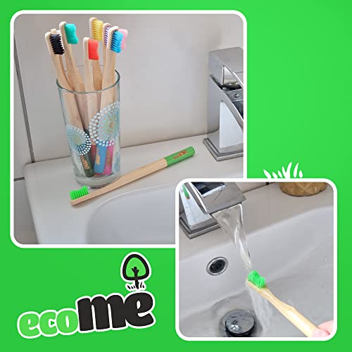 Bamboo Toothbrushes | 10 Pack | BPA Free Medium Soft Bristles | Eco-Friendly Products | Plastic Free Wooden Handle | Recyclable | UK Brand | Kids & Adults 5 Bamboo Toothbrushes | 10 Pack | BPA Free Medium Soft Bristles | Eco-Friendly Products | Plastic Free Wooden Handle | Recyclable | UK Brand | Kids & Adults - Image 5