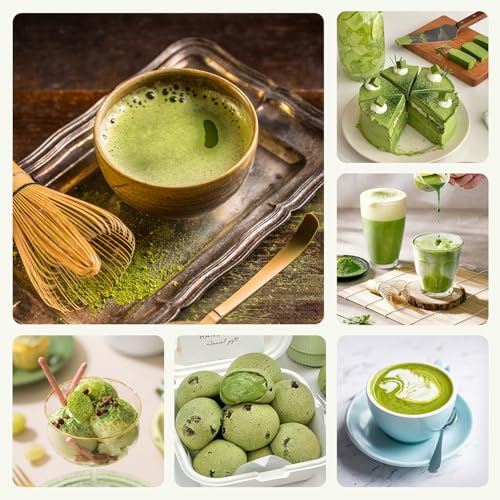 Bamboo Whisk Matcha, Japanese Matcha Starter Set with Handcrafted Bamboo Whisk | Traditional Tea Ceremony Tools for Perfect Matcha Lattes, Hot Chocolate, and More - 100 Forks 7 Bamboo Whisk Matcha, Japanese Matcha Starter Set with Handcrafted Bamboo Whisk | Traditional Tea Ceremony Tools for Perfect Matcha Lattes, Hot Chocolate, and More - 100 Forks - Image 7