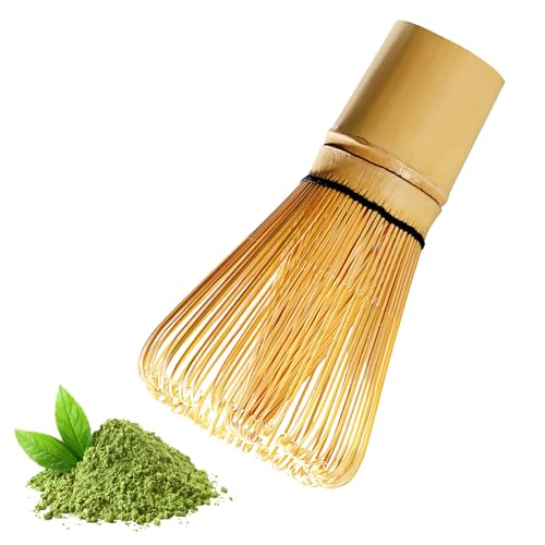 Bamboo Whisk Matcha, Japanese Matcha Starter Set with Handcrafted Bamboo Whisk | Traditional Tea Ceremony Tools for Perfect Matcha Lattes, Hot Chocolate, and More - 100 Forks 1 Bamboo Whisk Matcha, Japanese Matcha Starter Set with Handcrafted Bamboo Whisk | Traditional Tea Ceremony Tools for Perfect Matcha Lattes, Hot Chocolate, and More - 100 Forks