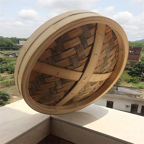 Bamboo steamer Double Boilers Bamboo Steamer Pot Kitchen Cookware Commercial Large Steamed Dumplings Tray Cooking, Chinese kitchen tools (Color : 54cm 4steamer1lid) (60m 4steamer1 Lid) 3 Bamboo steamer Double Boilers Bamboo Steamer Pot Kitchen Cookware Commercial Large Steamed Dumplings Tray Cooking, Chinese kitchen tools (Color : 54cm 4steamer1lid) (60m 4steamer1 Lid) - Image 3