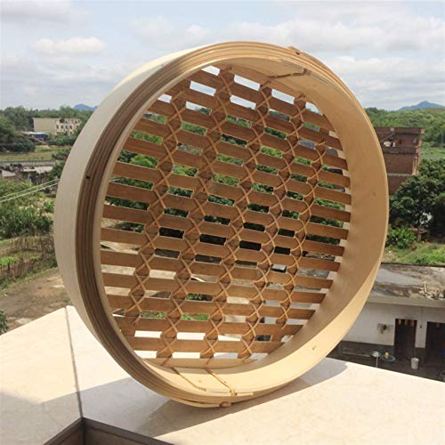 Bamboo steamer Double Boilers Bamboo Steamer Pot Kitchen Cookware Commercial Large Steamed Dumplings Tray Cooking, Chinese kitchen tools (Color : 54cm 4steamer1lid) (60m 4steamer1 Lid) 6 Bamboo steamer Double Boilers Bamboo Steamer Pot Kitchen Cookware Commercial Large Steamed Dumplings Tray Cooking, Chinese kitchen tools (Color : 54cm 4steamer1lid) (60m 4steamer1 Lid) - Image 6