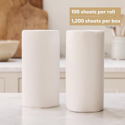 Bumboo |100% Bamboo Kitchen Rolls | Pack of 12 Rolls (2-Ply) | Multipurpose, Plastic-Free, Eco-Friendly, Super Absorbent, Strong & Sustainable 2 Bumboo |100% Bamboo Kitchen Rolls | Pack of 12 Rolls (2-Ply) | Multipurpose, Plastic-Free, Eco-Friendly, Super Absorbent, Strong & Sustainable - Image 2