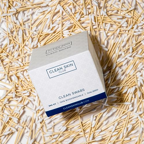 Clean Skin Club Clean Swabs | 500CT | One Pointed Tip | Biodegradable + Organic Cotton & Bamboo | Makeup & Nail Polish Touch-ups | Chlorine-Free & Hypoallergenic (500 Count) 5 Clean Skin Club Clean Swabs | 500CT | One Pointed Tip | Biodegradable + Organic Cotton & Bamboo | Makeup & Nail Polish Touch-ups | Chlorine-Free & Hypoallergenic (500 Count) - Image 5